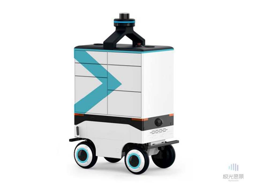 Intelligent unmanned delivery vehicle